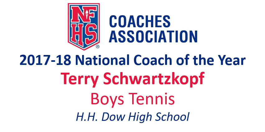 Terry Schwartzkopf: National Boys Tennis Coach of the Year (2017-18)